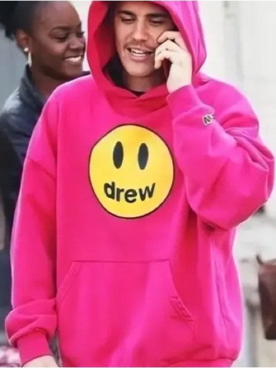 drew house Tops - Drew House Mascot Hoodie Pink